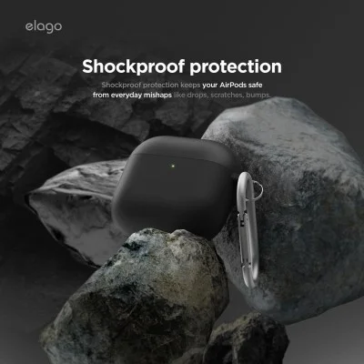 Elago Protective Case For Apple Airpods 4 - Black